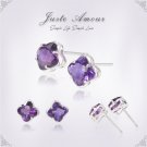 925 Silver Natural Amethyst Earring – USD 59.00 (Include Shipping)