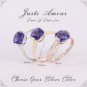 925 Silver Natural Amethyst Earring – USD 59.00 (Include Shipping)
