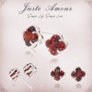 925 Silver Natural Garnet Earring – USD 59.00 (Include Shipping)