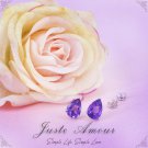 925 Silver Natural Amethyst Earring – USD 47.00 (Include Shipping)