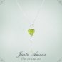 925 Silver Natural Peridot Necklace - USD 102.00 (Include Shipping)