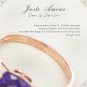 925 Silver Natural Amethyst Ring (Include Shipping with Ring Box)