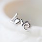 New-Women-Lady-925-Sterling-Silver-Heart-LOVE-Ear-Stud-Earrings-Jewelry-Gift