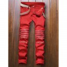 Zippers Embellished Zipper-Up Jeans