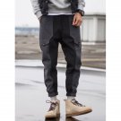0 Zip Fly Wool Blend Panel Jogger Pants