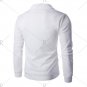 Button Up Shawl Collar Long Sleeve Cardigan