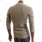Long Sleeve Half Button Embellished T-Shirt