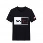 Fashion Letter Print Round Neck Short Sleeve T-Shirt For Men