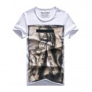Fashion Human Printed Short Sleeves T-Shirt For Men