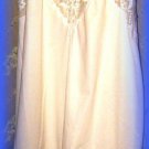 NEW MAIDENFORM WHITE LACE FULL SLIP SIZE M