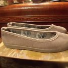 BUTTERFLY GREY CORDUROY CASUAL SHOES SIZE 7M