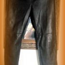 HENNES & MAURITZ SWEDEN  H & M  LEATHER TYPE PANTS SIZE 10