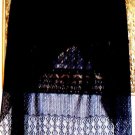 JOE BENBASSET LACE TRAIN WRAP SKIRT SIZE MED.