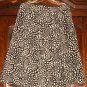 hillard and hanson OPT ART PATTERN BLACK AND GREY SKIRT SIZE 8