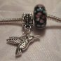 PARISENNE CHARM BRACELET EIFFEL TOWER,SHIPS WHEEL,TASSEL,CABACHON