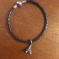 PARISENNE CHARM BRACELET EIFFEL TOWER,SHIPS WHEEL,TASSEL,CABACHON