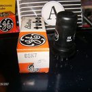 GE 6SK7 Vintage Tube & Tube Socket