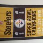 Pittsburgh Steelers Super Bowl Champions Flag 3ft x 5ft Polyester flag 100D polyester