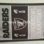 Oakland Raiders Super Bowl Champions Flag 3ft x 5ft Polyester flag