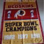 Washington Redskins Champions Flag 3ft x 5ft Polyester flag