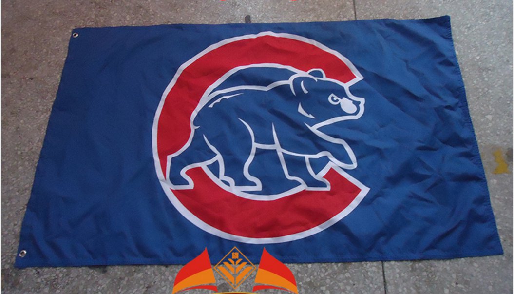 Chicago Cubs Flag 3ft x 5ft Polyester MLB Chicago Cubs Banner Flying flag