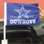 Dallas Cowboys car flag 12x18inches double sided 100D Polyester 30x45cm