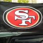 BEST FLAG -NFL SF 49er Double sided 12x18 inches car flag style 1