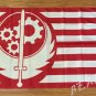 Brotherhood of Steel flag 3ftx5ft 100D Polyester Flag metal Grommets 90x150cm