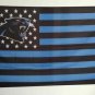 Carolina Panthers Football Team polyester 3' X 5' Flag