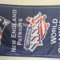 New England Patriots world champions 2001 Flag 3ft x 5ft Polyester banner