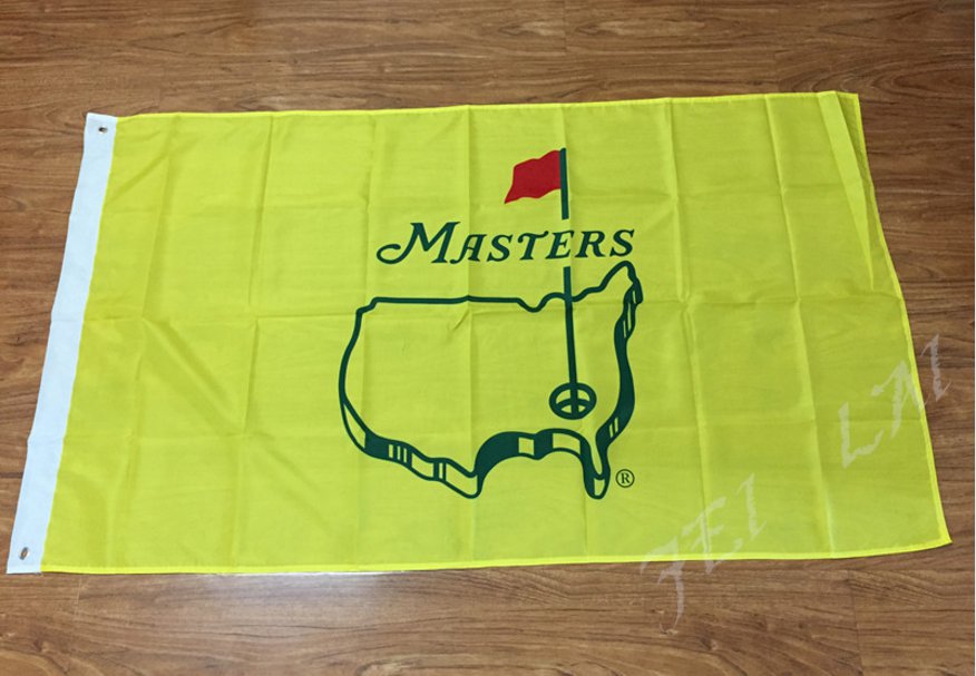 masters flag 3ftx5ft Banner 100D Polyester Flag metal Grommets 90x150cm style 1