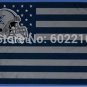 Dallas Cowboys helmet with US stars and stripes Flag 3FTx5FT Banner 100D Polyester flag 90x150cm