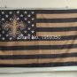 New Orleans Saints US stripe Flag 3FTx5FT Banner 100D Polyester flag 150X90CM