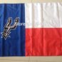 The SAN Antonio spurs white and red flag 3FTx5FT 150X90CM Banner 100D Polyester flag