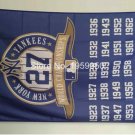 New York Yankees 27 world champions flag MLB 3ftx5ft Banner 100D Polyester
