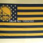 Golden State Warriors 3X5ft Banner 100D Polyester NBA Flag metal Grommets 90x150cm