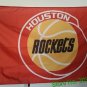 Houston Rockets Flag 3ft x 5ft Polyester NBA Houston Rockets Banner 150 X 90cm Custom flag