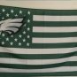 Philadelphia Eagles dark green Flag with Star and Stripe 3ftx5ft Banner 100D Polyester Flag