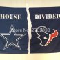 Dallas Cowboys vs Houston Texans House Divided Rivalry Flag 90x150cm
