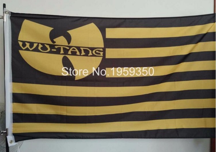 Wu Tang Wu Nation Flag Flag 3ftx5ft Banner 100d Polyester Flag Metal