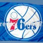 Philadelphia 76ers Flag 3ft x 5ft Polyester NBA Banner Custom flag