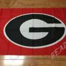 Georgia Bulldogs Flag 3ftx5ft Banner 100D Polyester NCAA Flag