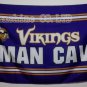 Minnesota Vikings man cave Flag 3ft x 5ft Polyester Banner 90x150cm