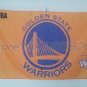 Golden State Warriors big logo Flag yellow blackground 3x5 FT 150X90CM
