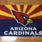 Arizona Cardinals logo car flag 12x18inches double sided 100D Polyester NFL