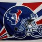 Houston Texans Helmet Lighting Flag 3ft x 5ft Polyester Banner flag