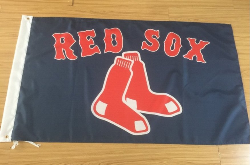 boston red sox loag Flag 3ft x 5ft Polyester Banner 90x150cm