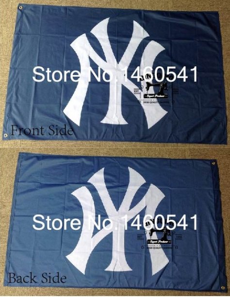 New York Yankees Flag 3ft x 5ft Polyester MLB flag