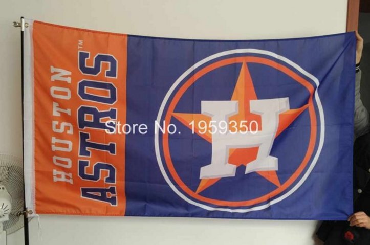 MLB Houston Astros USA baseball Team LOGO Flag 3x5FT Banner