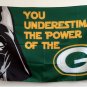 Green Bay Packers star wars flag 3ftx5ft Banner 100D Polyester Flag metal Grommets